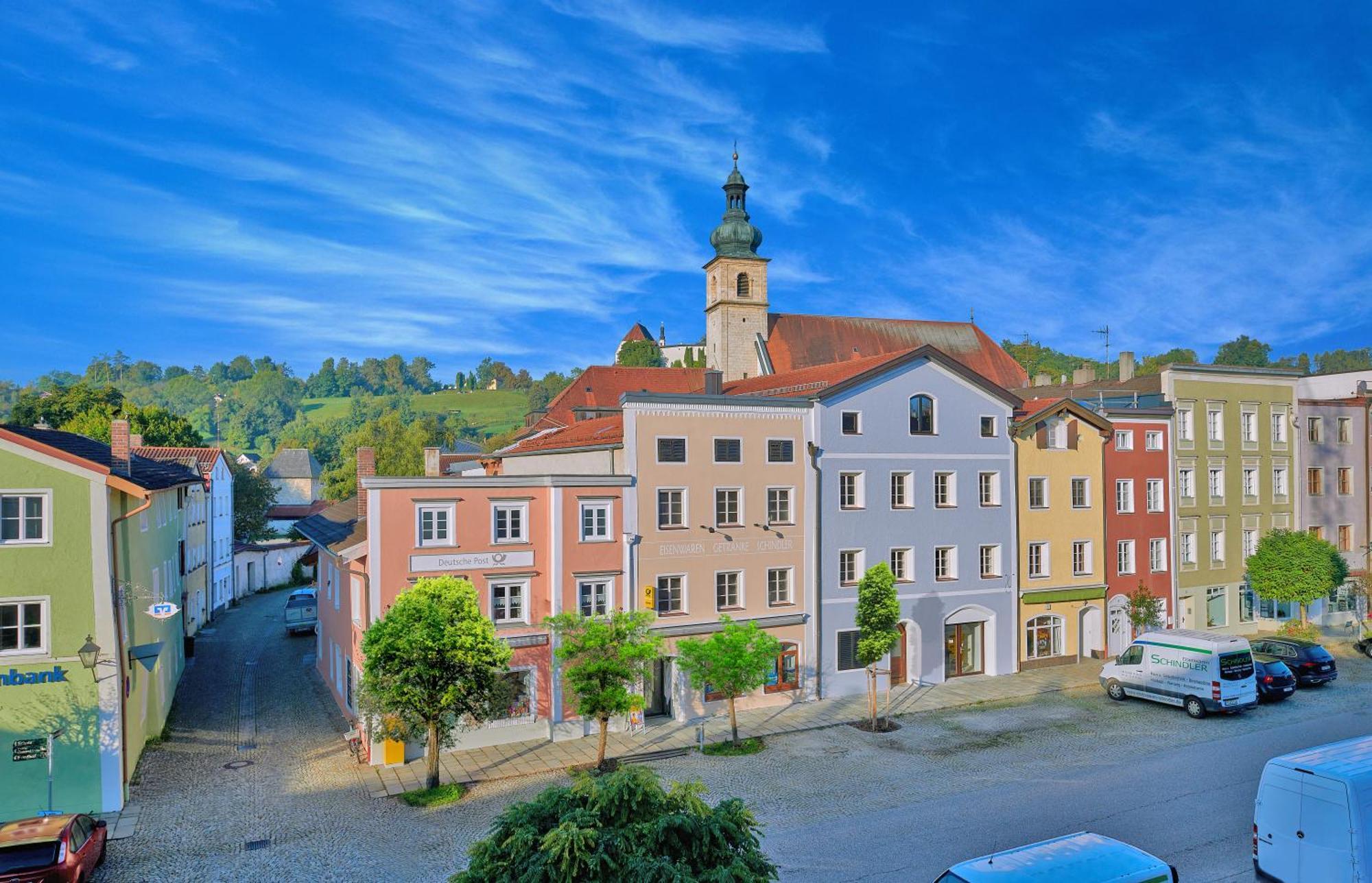 Ferienwohnung Stadtplatz 28 Tittmoning Burghausen Salzburg Familie Exteriér fotografie
